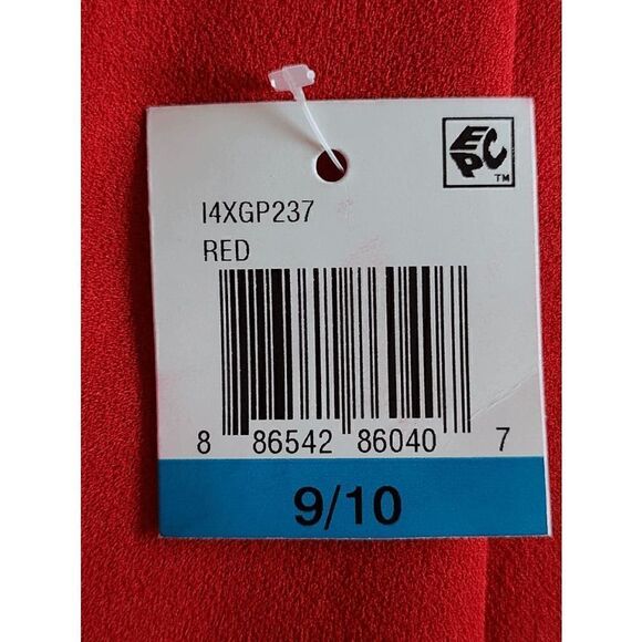 ❤ NWT B. Darlin Strappy V-Neck Sexy Back Clubwear Party Red Hot Dress SIZE M - Picture 13 of 15